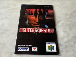 ANLEITUNG FÜR FIGHTERS DESTINY NINTENDO 64