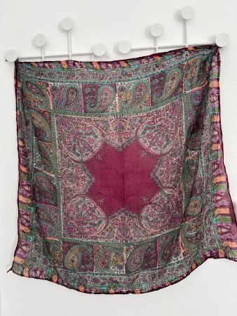 Seidenfoulard aus Indien