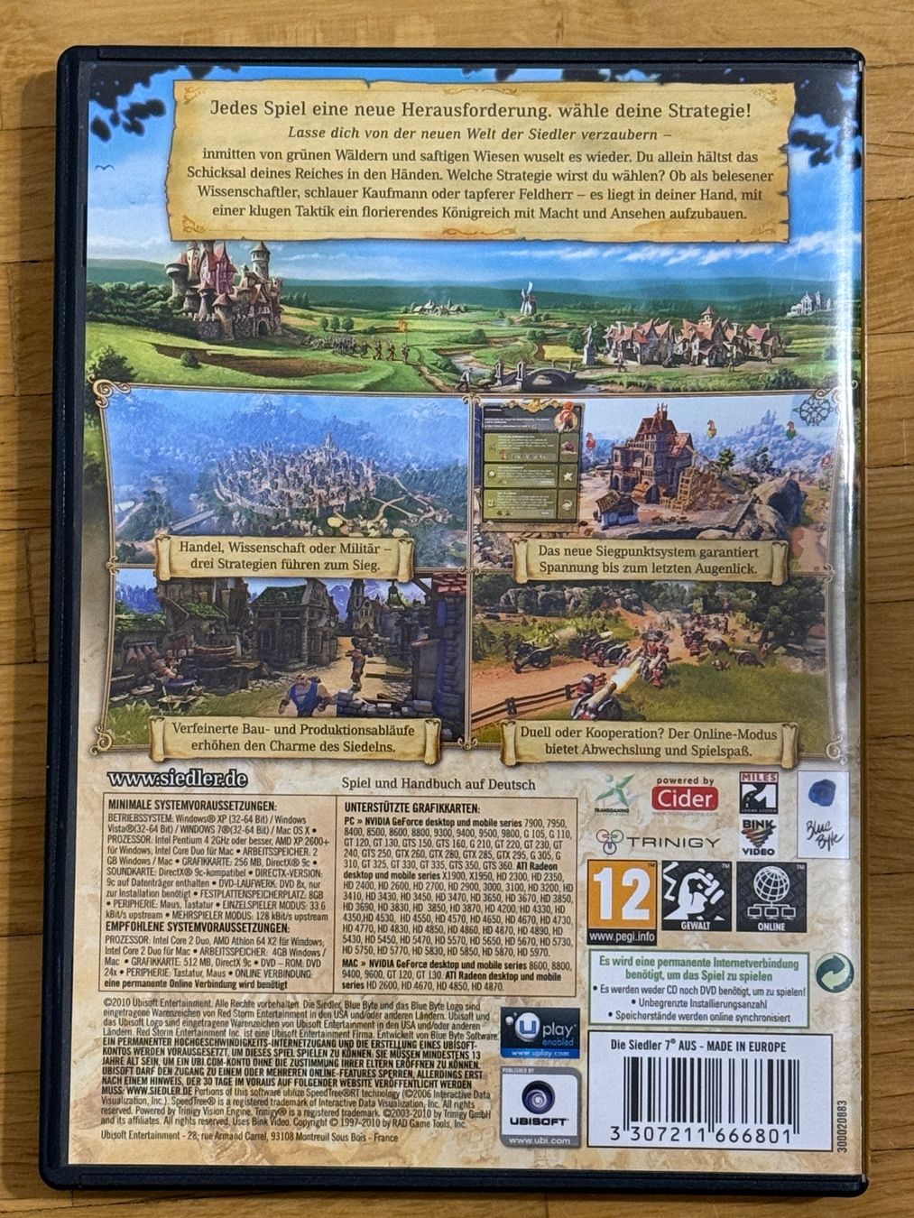 Giochi: Die Siedler 7 – PC / Mac DVD-ROM – Usato da Zürich venduto da Gekuu 1