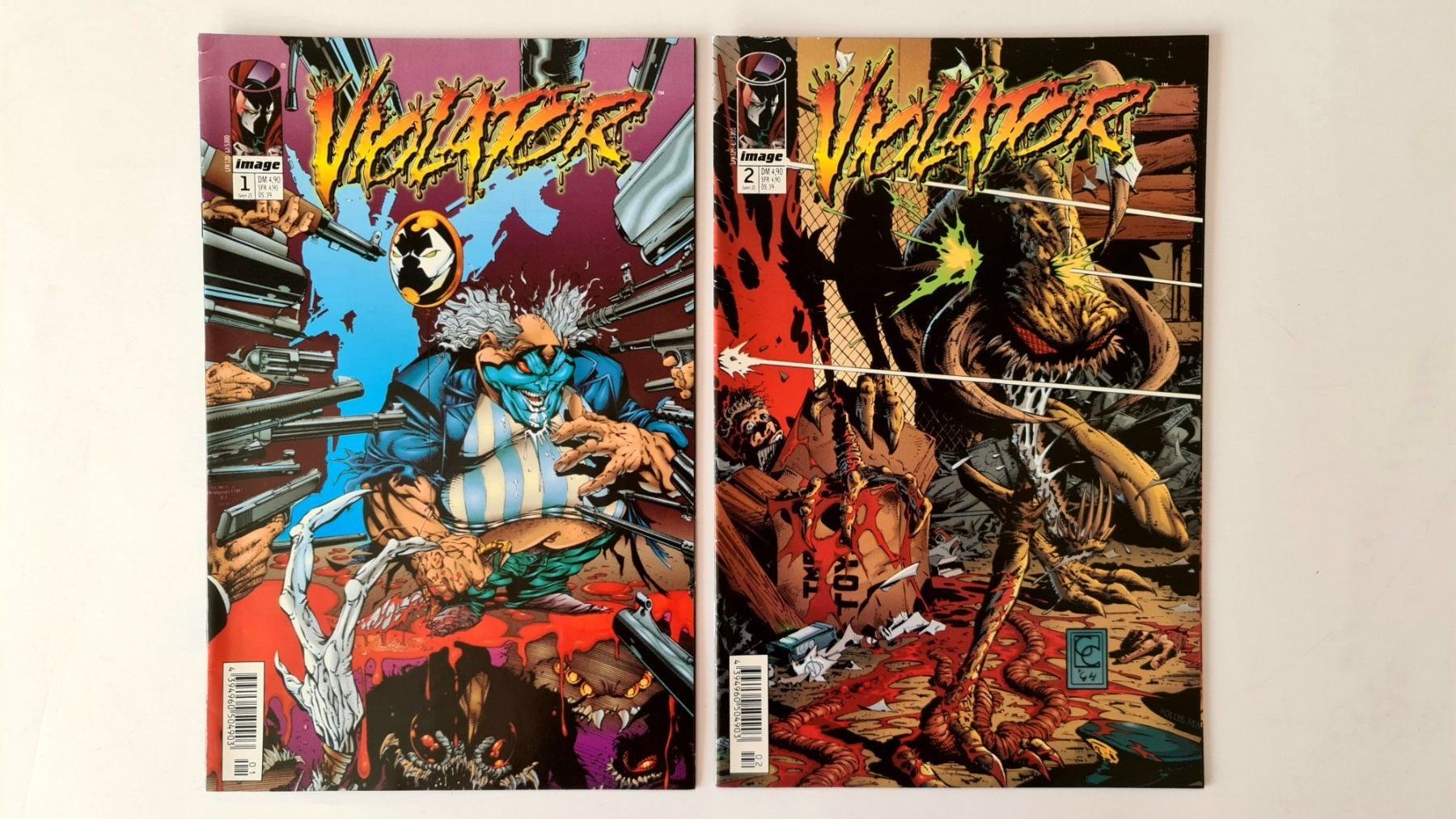 Fumetti: Violator Comic 1 +2 , Infinity  ,Top Zustand – Usato da Aesch BL venduto da pri_fp8t