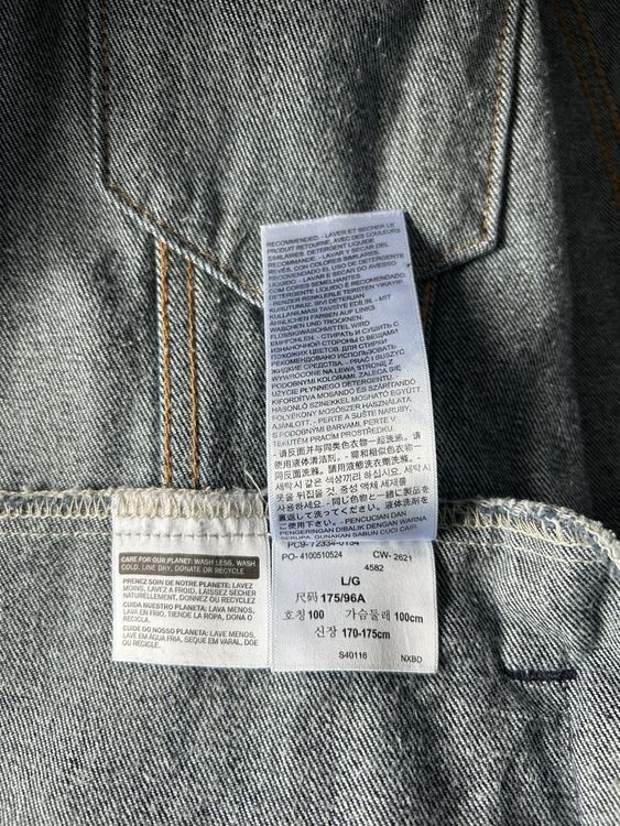 Jeansjacke Levi Strauss, Kindergrösse L 6