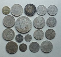 Lot ++ Italien Silbermünzen, ab Jahrgang 1863