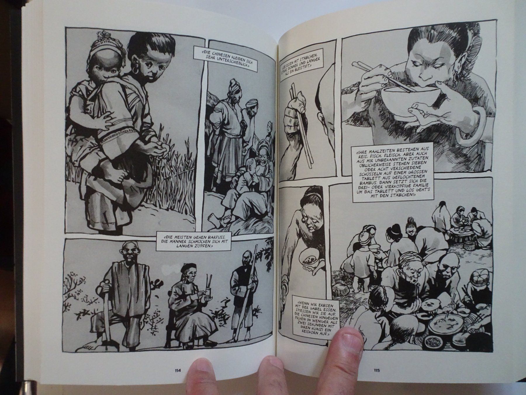 Fumetti: Die Eisenbahn über den Wolken, Li Kunwu, – Usato da Schönenwerd venduto da schnitzunddrunter 5