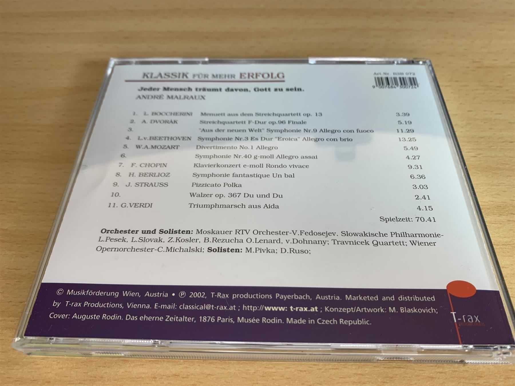 CD: Die Kraft der Klassischen Musik - 3 CD – Usato da Rikon im Tösstal venduto da Alpenmutz 3