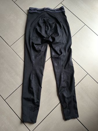 QHP Reithose schwarz, Grösse 38, guter Zustand