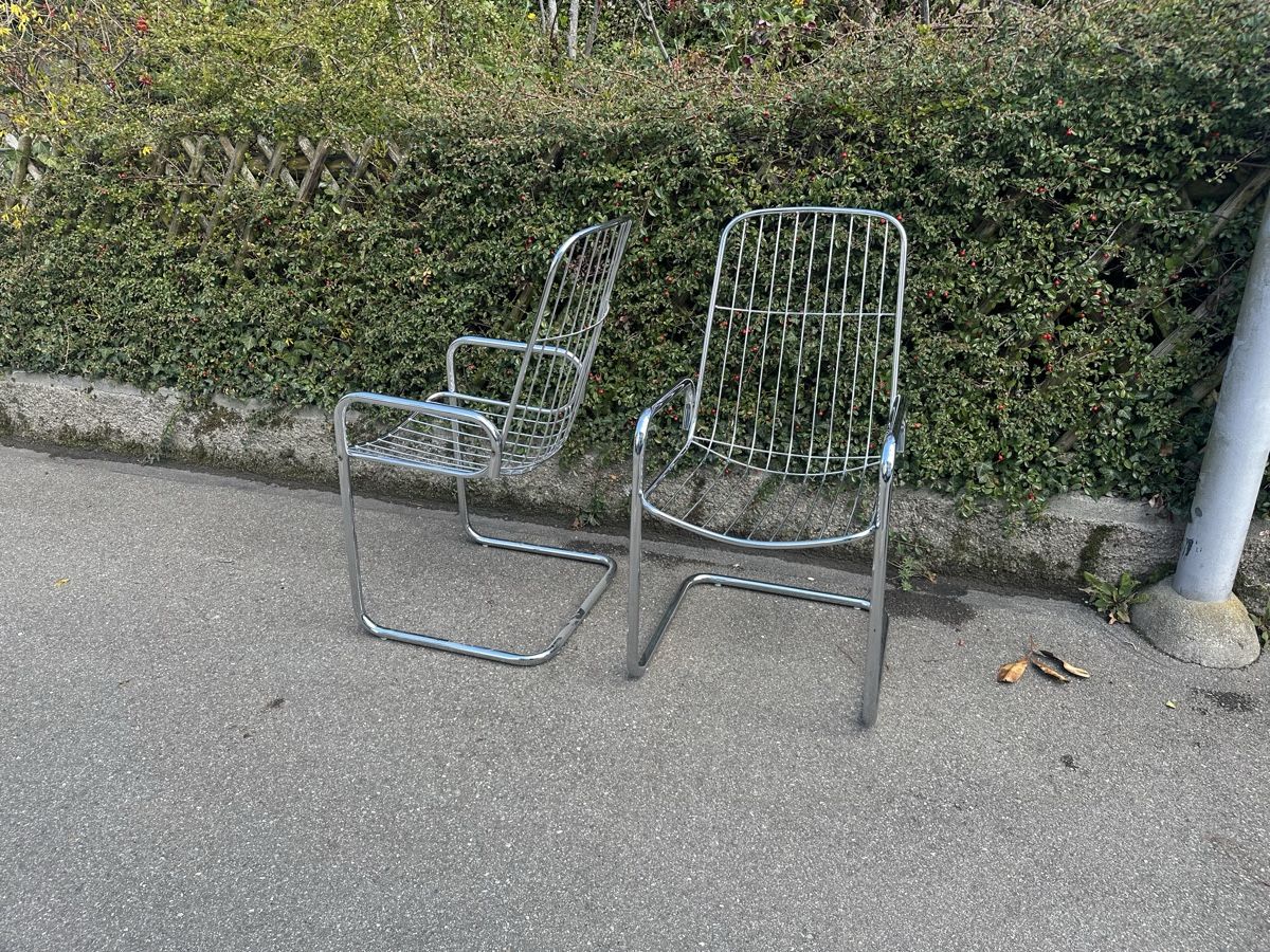 Sedie: Freischwinger Stühle von Gastone Rinaldi – Usato da Zürich venduto da inf_995m 5