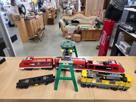 Lego Eisenbahn Güterzug Frachtzug inkl. 2 Fernbedienungen
