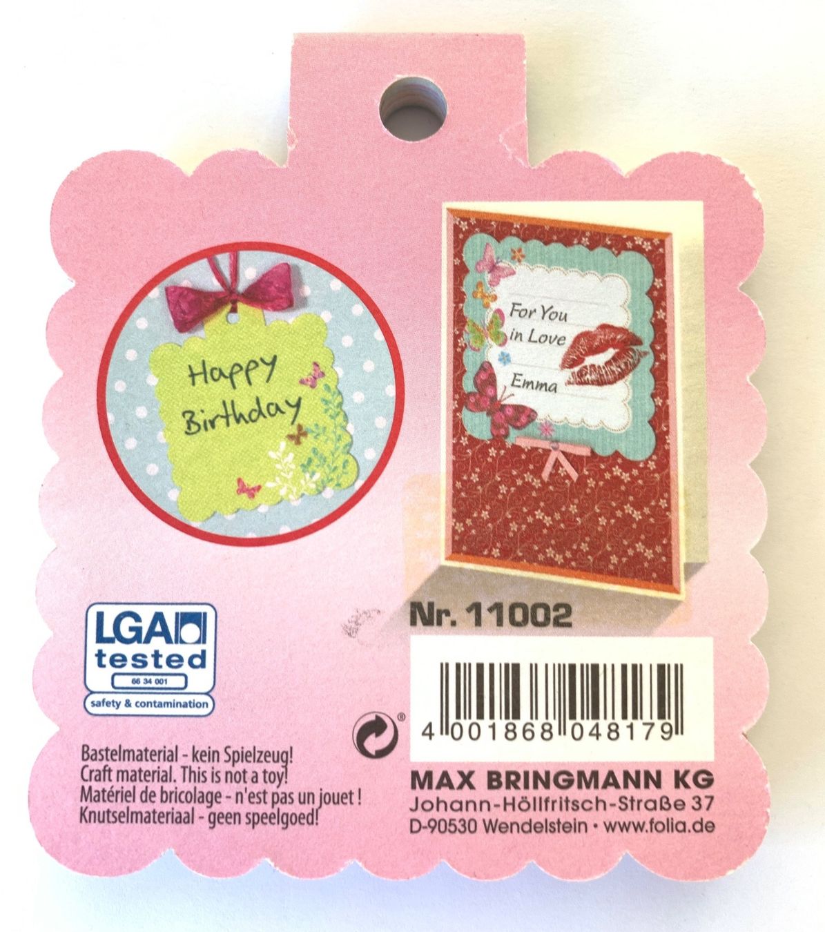 Karten: NEU 24 Grussbotschaften Geschenke, Blumen, Karten, Notizen – Neu und originalverpackt aus Auenstein von mar_8mxd 4