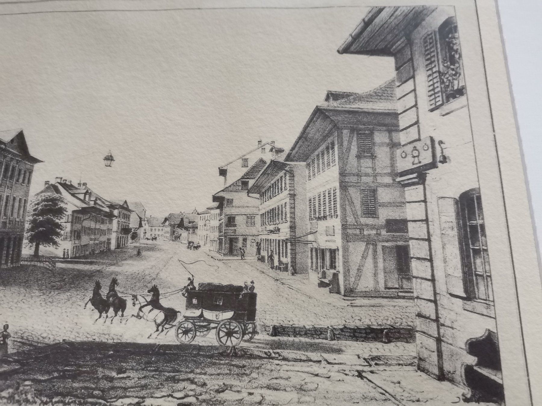 Foto & Immagini: Langenthal Grafik, Lithografie, Stich, – Usato da Wiedlisbach venduto da materialkreislauf 4