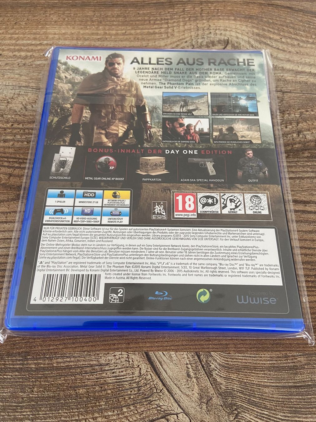 Spiele: Metal Gear Solid 5 Phantom Pain Day One Edition. Top Zustand – Gebraucht aus Hasle LU von P89erni01 1