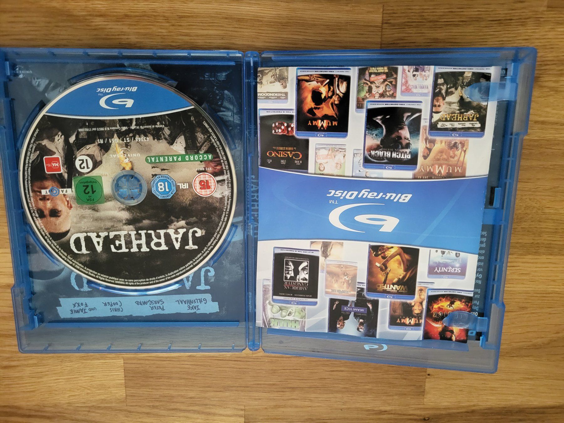 Alle DVDs: Bluray Dvd Jarhead – Gebraucht aus Wünnewil von Susuki125gt 1