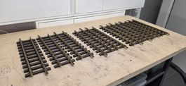 9x LGB Lehmann Gleis Nr. 1000, G-Spur, Top Zustand!