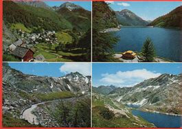 4-Bild-AK FUSIO Lago Sambuco - Auto