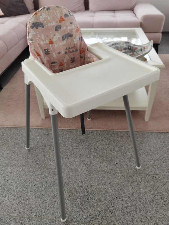 Ikea ANTILOP Hochstuhl mit Tisch und Sitzkissen Kaufen auf Ricardo