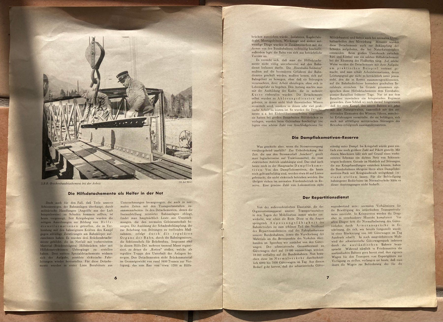 Zeitschriften & Magazine: Die Mobilisation der Schiene - 1944 – Gebraucht aus Versoix von Decapod 2