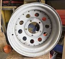 4x Stahlfelgen Jeep Excentric 15x8
