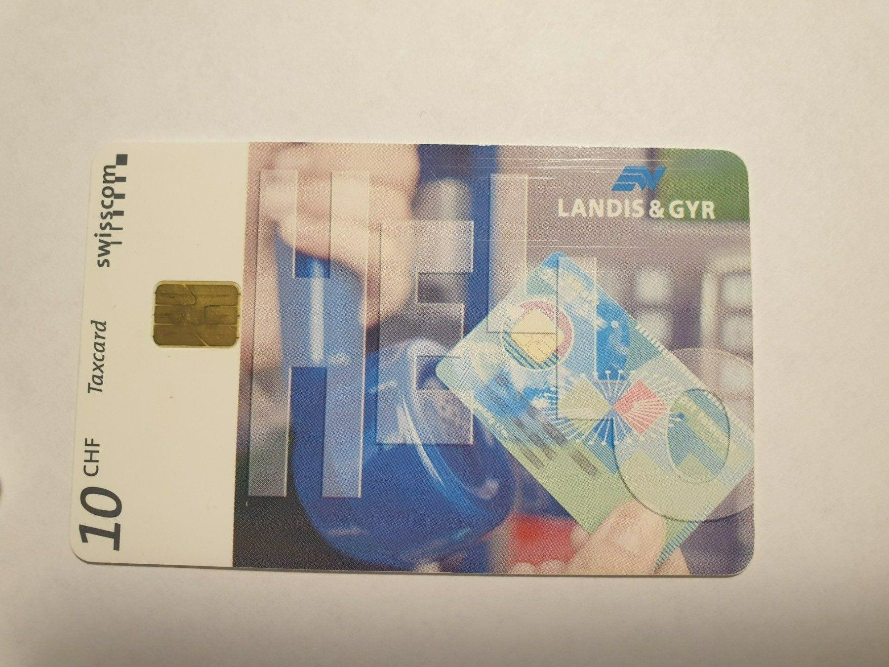 Cartes de téléphone: Landis&Gyr – D'occasion à Rain par chesz