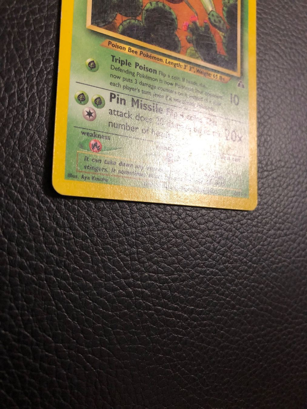 Pokémon Carte collezionabili: 2000 Neo Discovery Beedrill rare 18/75 Ab 1 – Usato da Paradiso venduto da Pkmn10 1