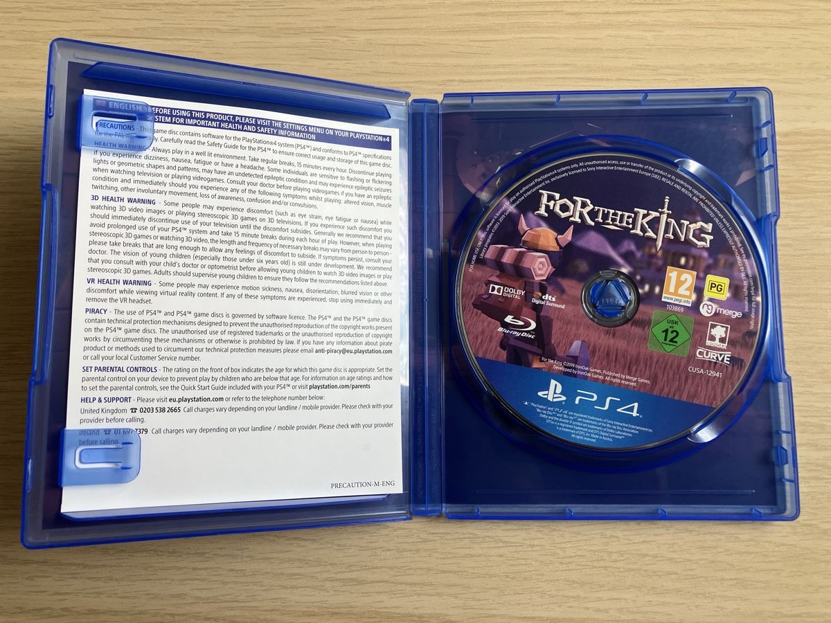 Sony Giochi: For the King (PS4) PAL – Nuovo (secondo la descrizione) da Lausanne venduto da Pingouin14 2