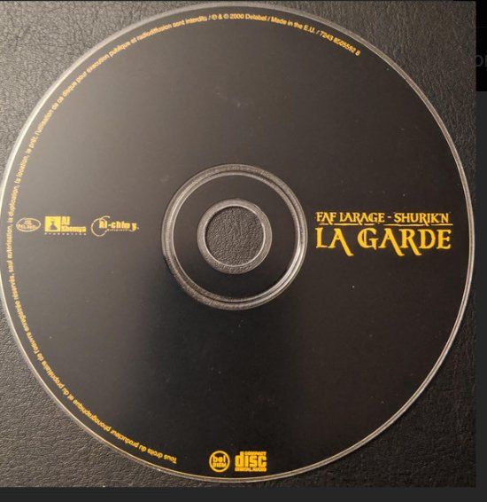 CDs: FAF Larage Shurik'n - La Garde CD Original 2000 – Gebraucht aus etoy von Vinyle-is-back.com 2