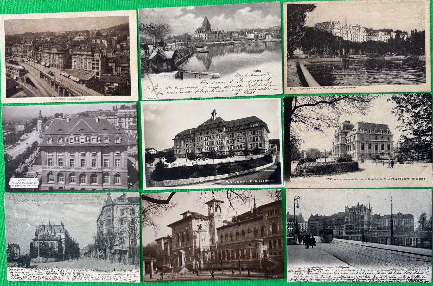 Cartoline postali: Sammlung "Lausanne", alte Karten und Briefe – Usato da Olten venduto da Pjotr8 6