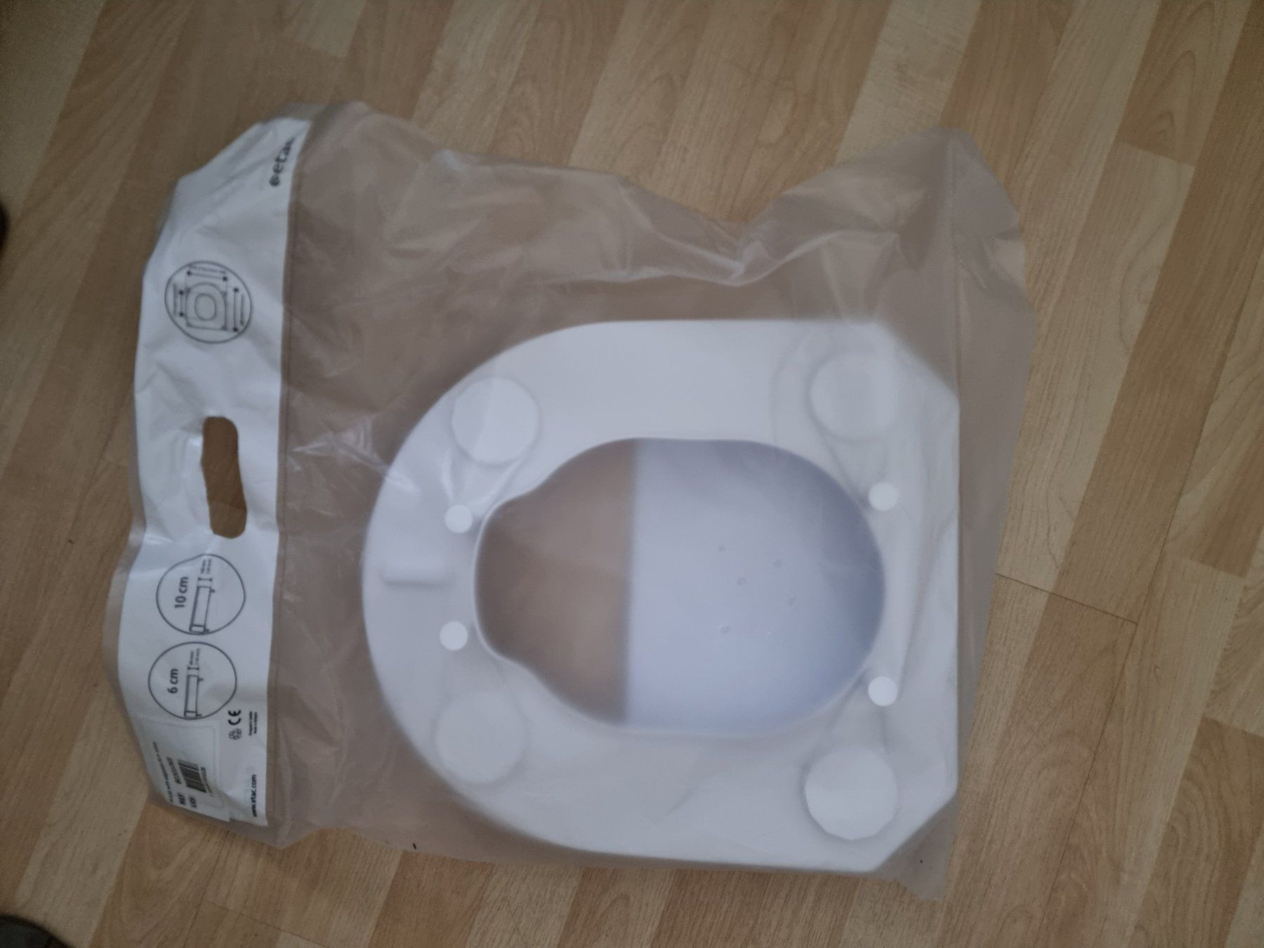 WC: Etac 6 cm HI-Loo WC-Erhöhung – Neu und originalverpackt aus Pratteln von uzi_9s77 1