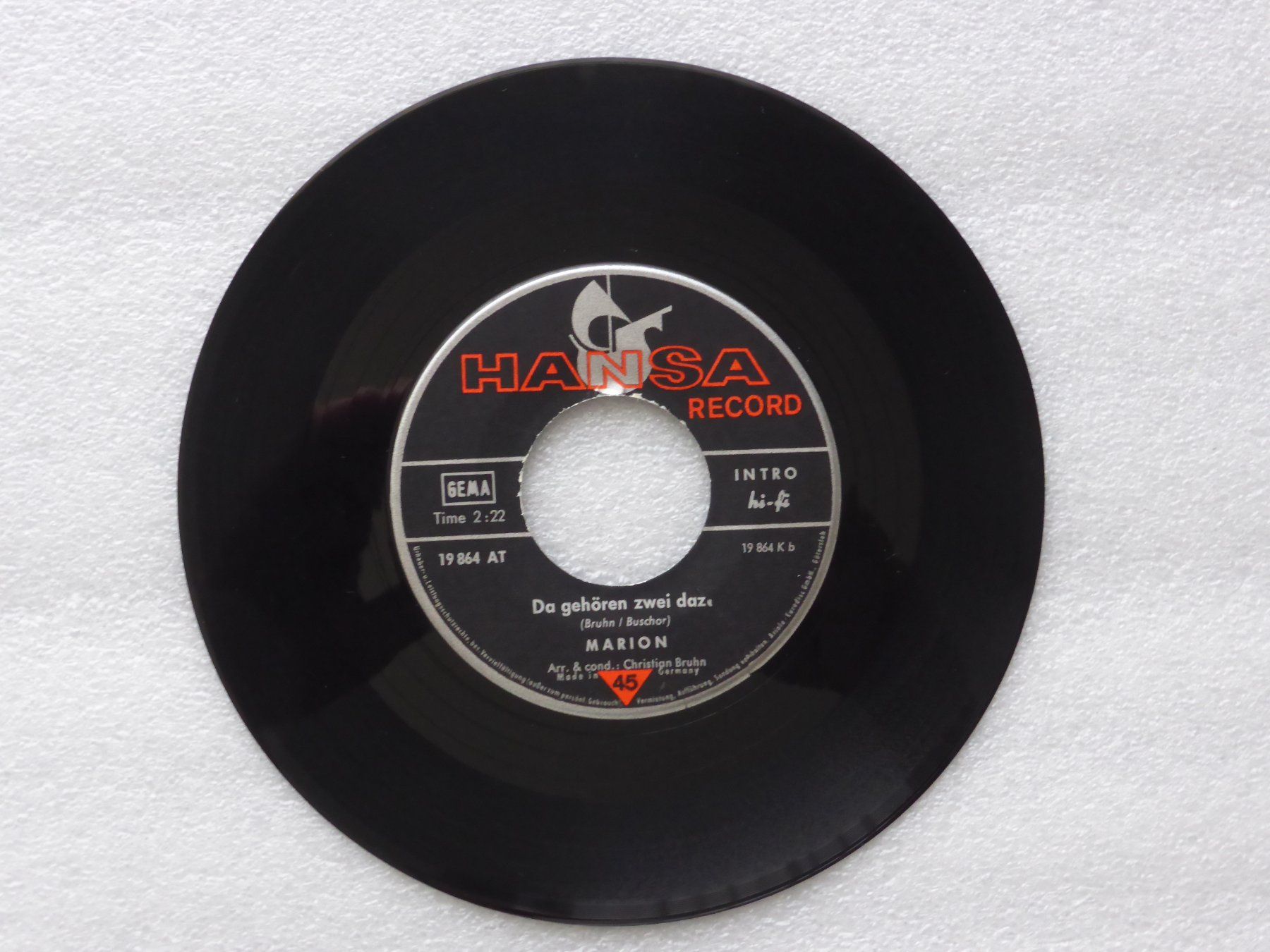 Dischi in vinile: Vinyl Single   MARION – Usato da Küssnacht am Rigi venduto da Mondkinder 2