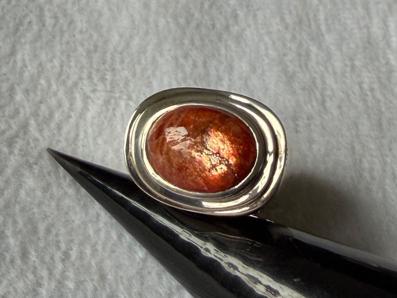 Anelli: SONNENSTEIN Cabochon Silber Ring !!! Grösse: 55 – Nuovo (secondo la descrizione) da Seftigen venduto da tigers12