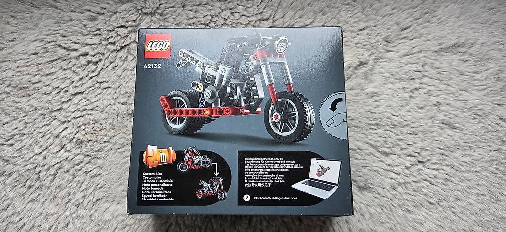 Lego Giocattoli: Lego Technic 42132 Motorcycle – Nuovo (secondo la descrizione) da Wegenstetten venduto da scugnizzo01 1