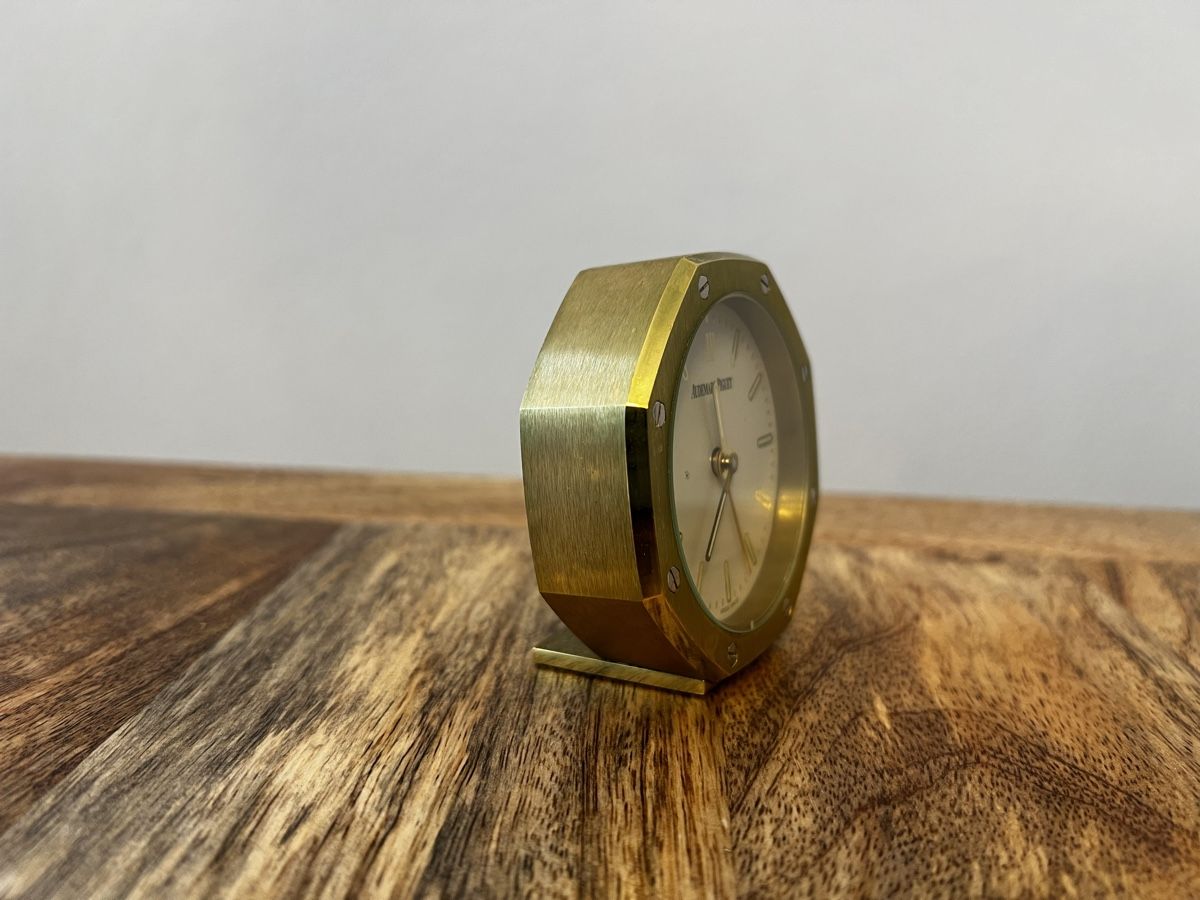 Audemars Piguet Orologi: Audemars Piguet vintage brass table clock – Usato da Zürich venduto da eli_76fw 3