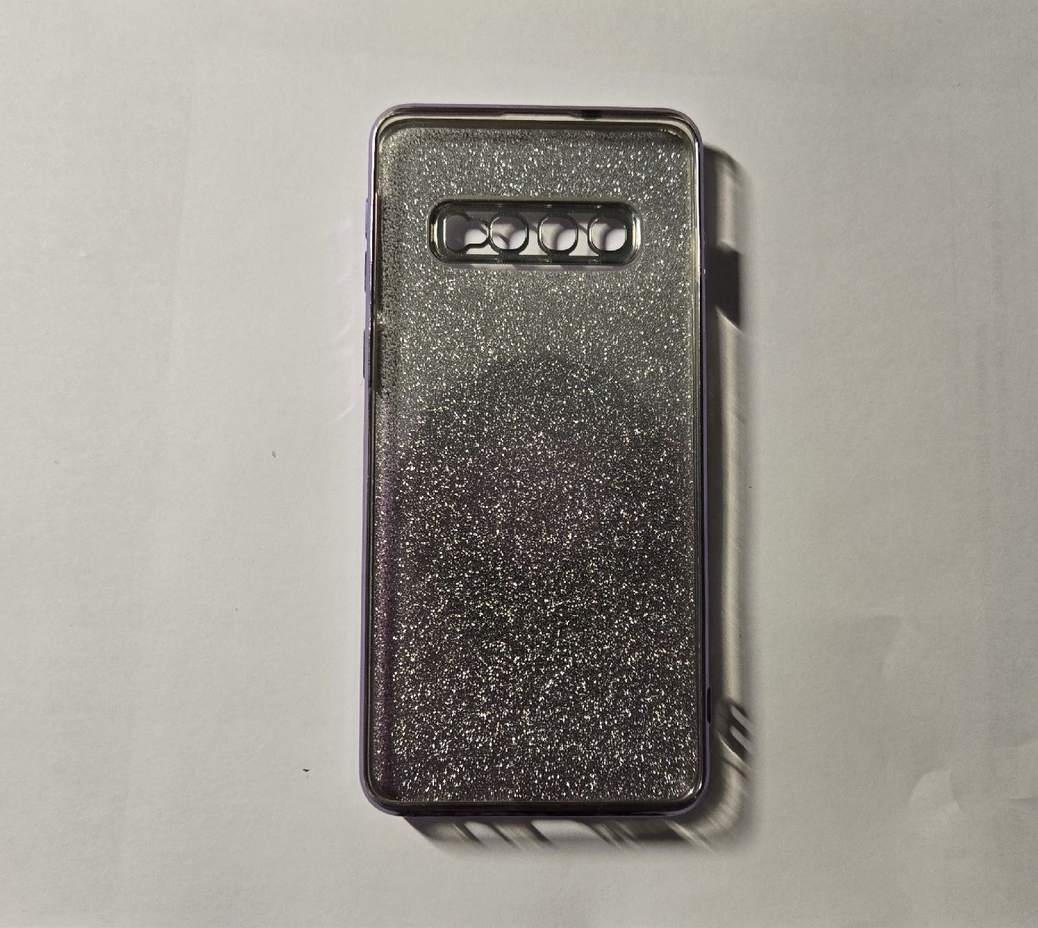 Samsung Cover & Protezioni schermo: Cover Glitter Samsung S10 – Nuovo (secondo la descrizione) da Sarmenstorf venduto da Lunares_Mare 1
