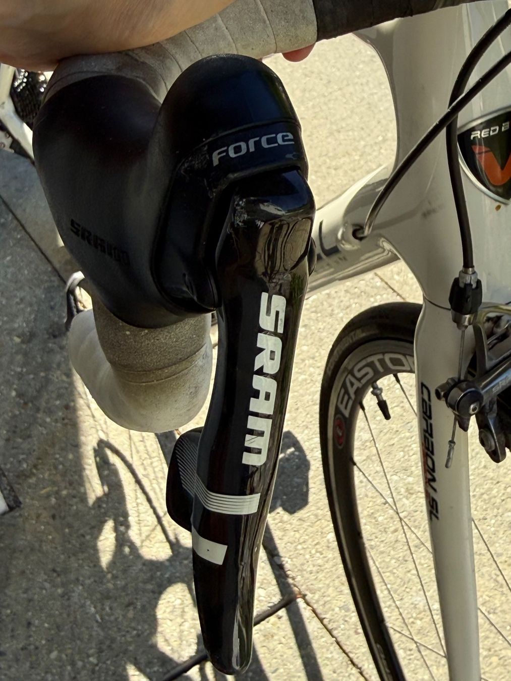 Velos: Carbon Rennvelo - 57cm - SRAM Force Komponenten – Gebraucht aus Meilen von int_66qv 6