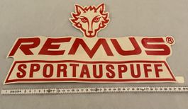 Original Remus Sportauspuff Aufkleber - Auto Tuning!