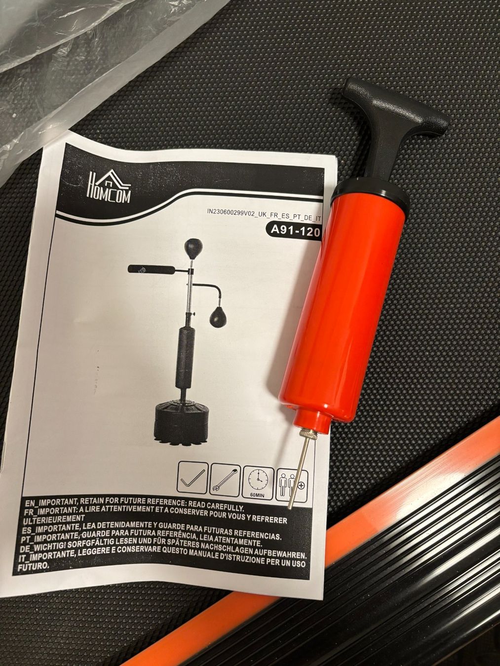 Sacchi da boxe: Homcom 3 in 1 Boxstand mit 2 Speedbällen – Nuovo (secondo la descrizione) da Adliswil venduto da ninotschka7 7