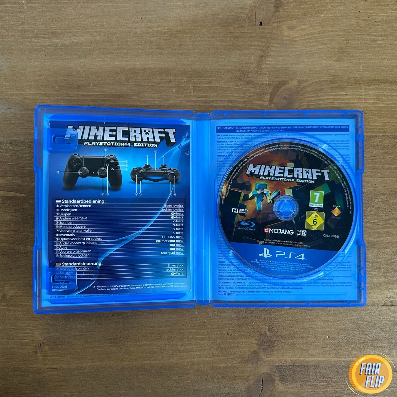 Giochi: PS4 - Minecraft Playstation Edition – Usato da Luzern venduto da fairflip 1