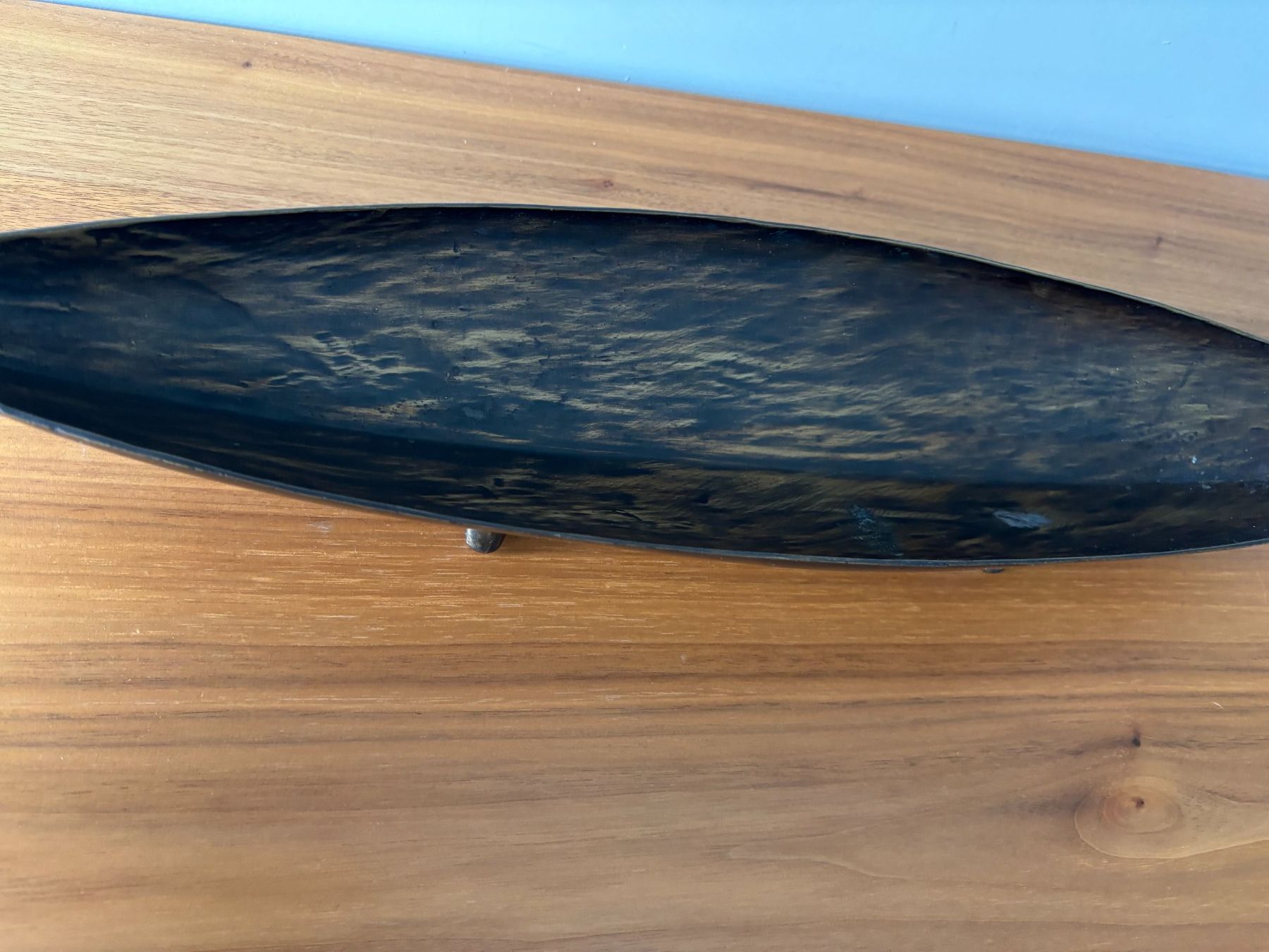 Schalen: Schale Bronze auf Füssen 52 cm lang – Gebraucht aus schmerikon von nicole091 2