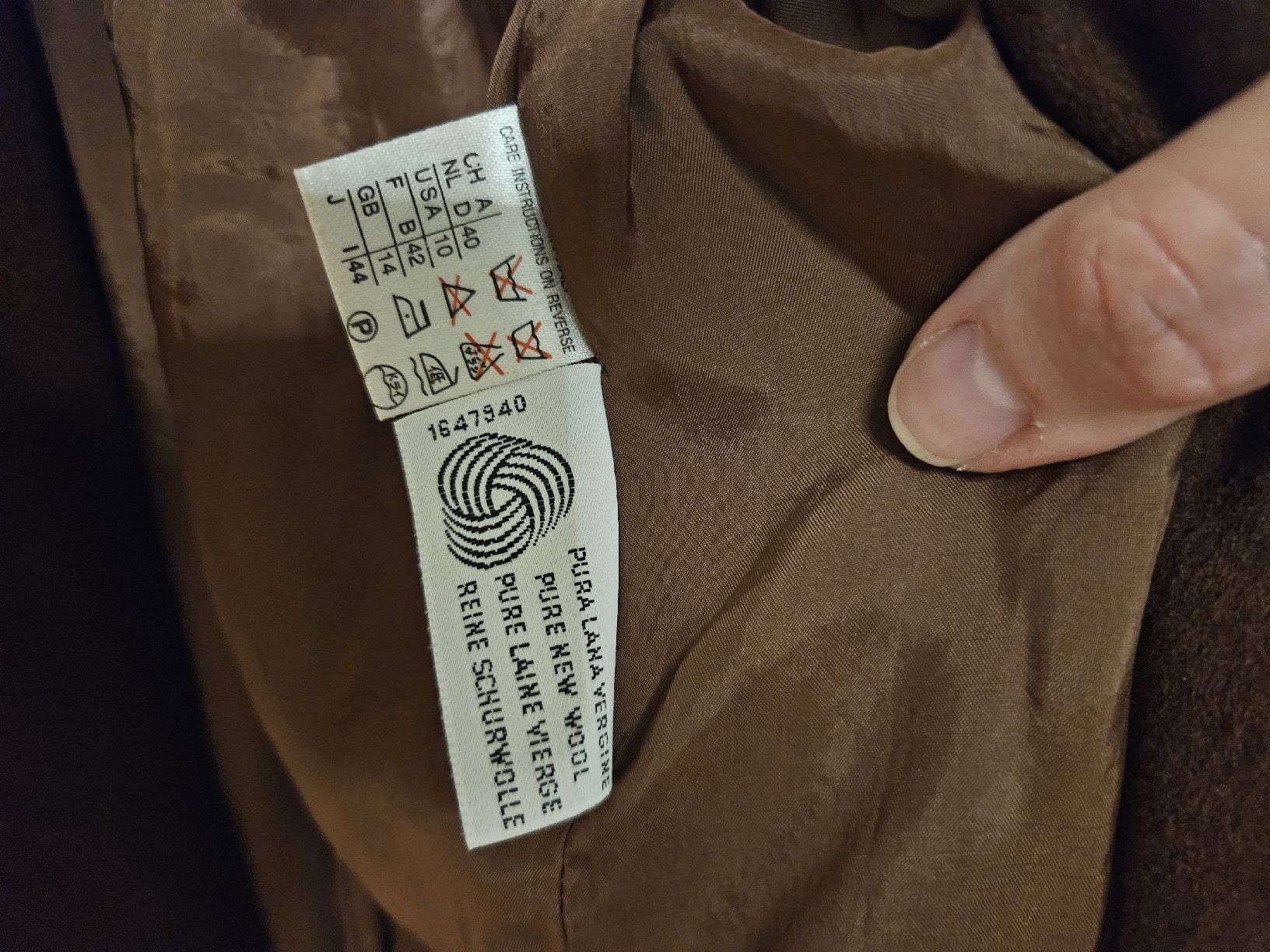 Max Mara Giacche: Blazer Braun MaxMara Schnurwolle – Nuovo (secondo la descrizione) da Zürich venduto da sol_tlp8 1
