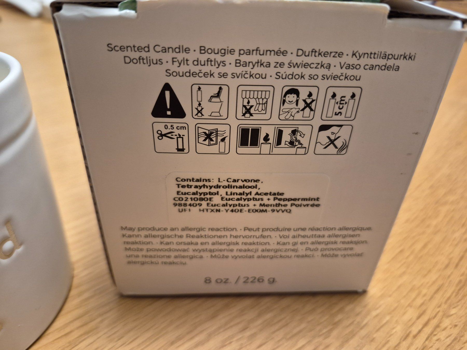 Partylite Candele: Partylite Duftkerze Eucalyptus Peppermint – Nuovo (secondo la descrizione) da Buttikon SZ venduto da sefa02 2