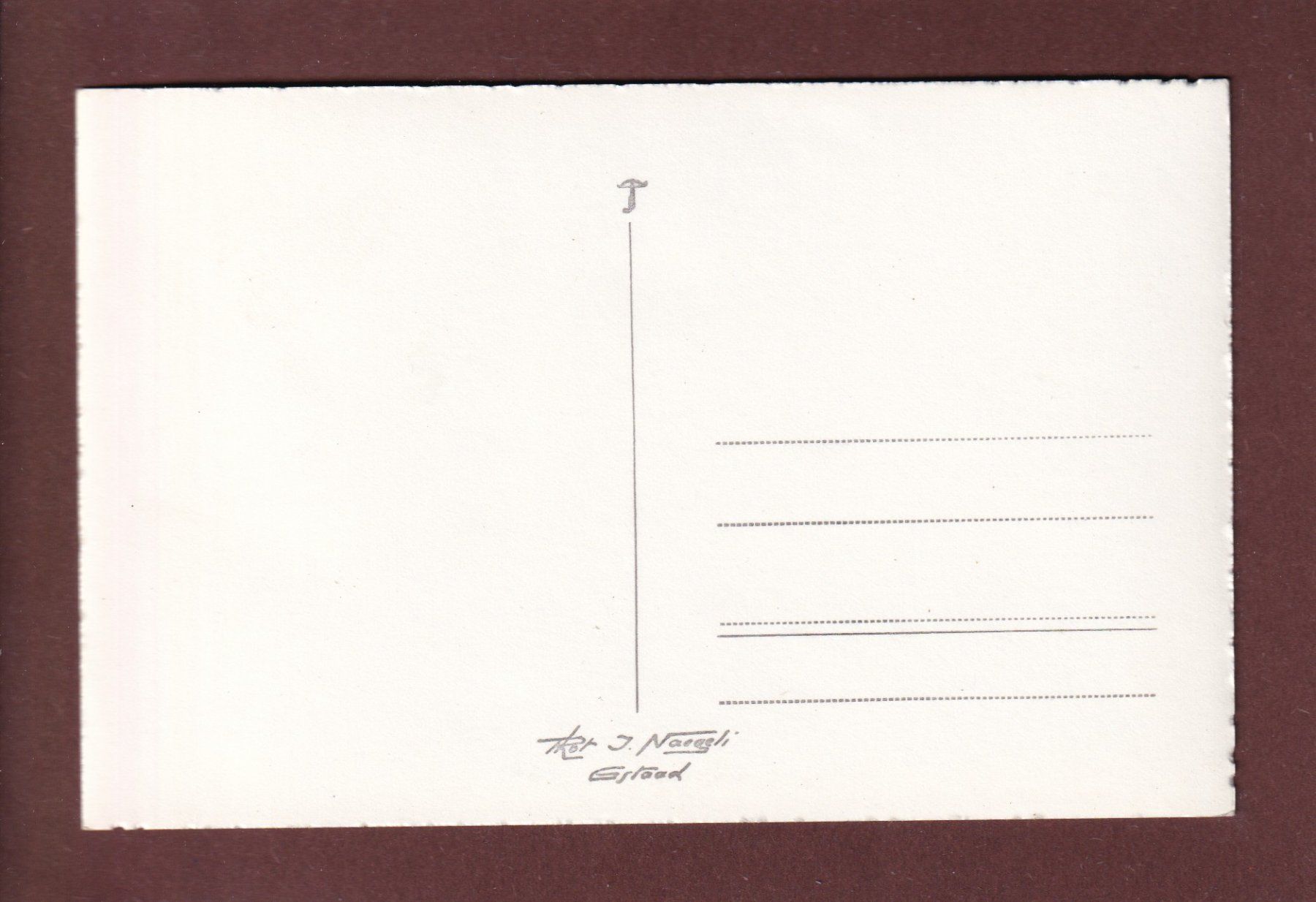Cartoline postali: GSTAAD - Chalet enneigé – Usato da Pully venduto da nicecards 1