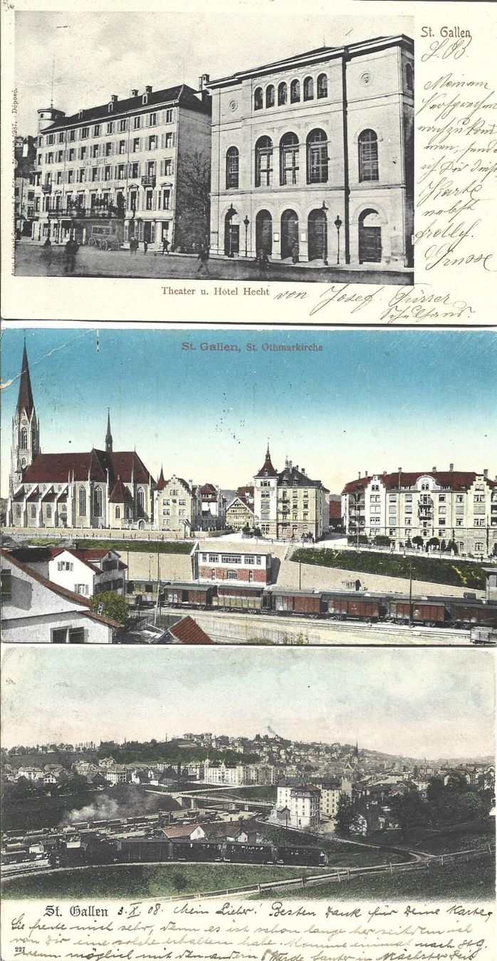 Cartes postales: AK St.Gallen – D'occasion à Appenzell par mai25
