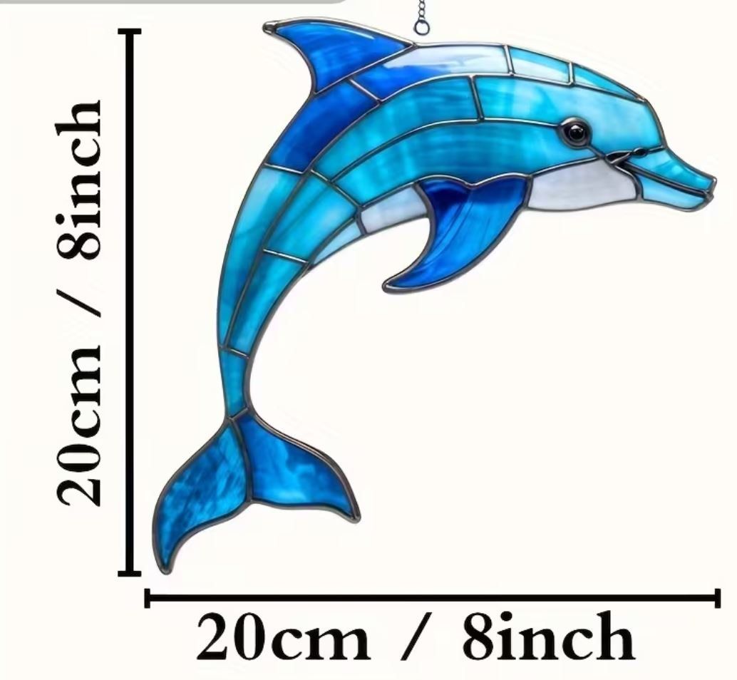 Tutte le decorazioni: Fensterbild Delfin (Acryl) – Nuovo e nell'imballaggio originale da Langenbruck venduto da Gumsi 1