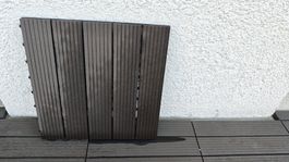 Balkon Fliesen - Bodenplatten Kunststoff 40x40
