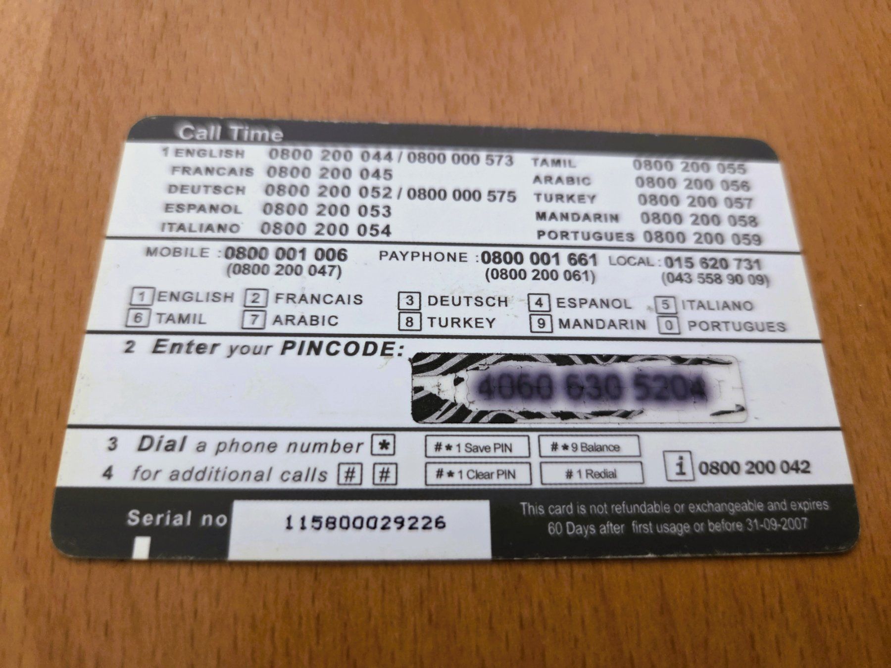 Schede telefoniche: PREPAID - SCHWEIZ – Usato da Brüttisellen venduto da Nighttrain 1