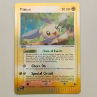 Pokemon Minun DR 7 Reverse Holo Vintage E-Series