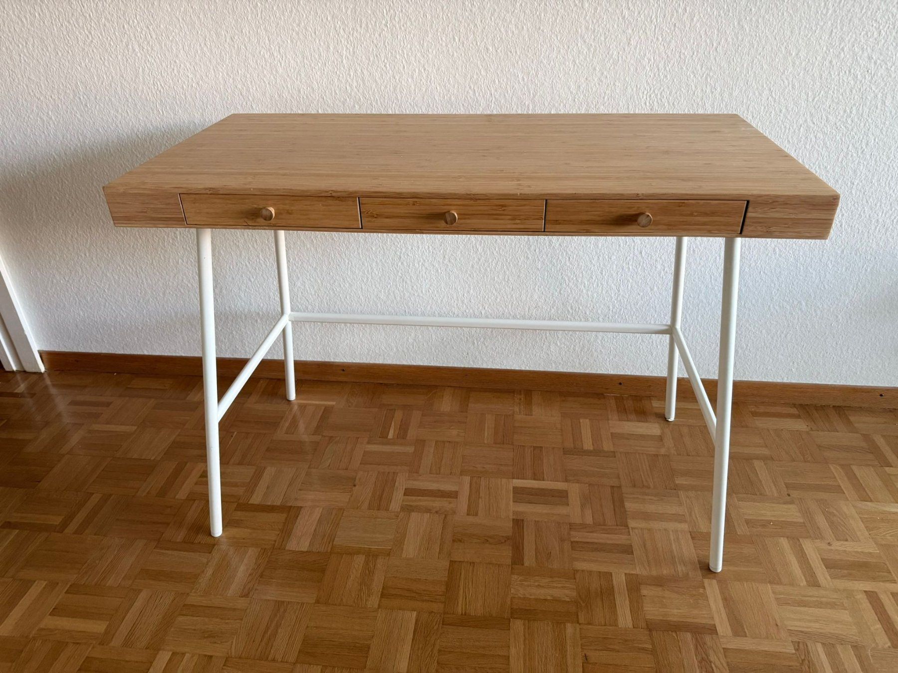 Ikea Matratzen: Einzelbett 90×200 Eiche hell + Schreibtisch – Gebraucht aus Liestal von Mwolff 4
