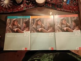 Deutsch in der Schweiz A2 Klett Coursebook Set of 3