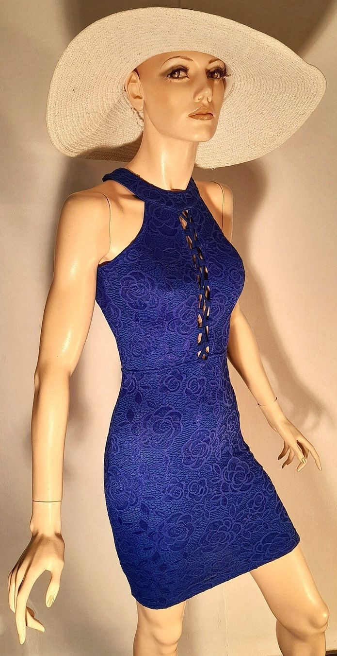 Vestiti: Sehr elegantes Kleid blau oder schwarz S/XS geschnürt – Nuovo e nell'imballaggio originale da Villmergen venduto da Rehe1989 3