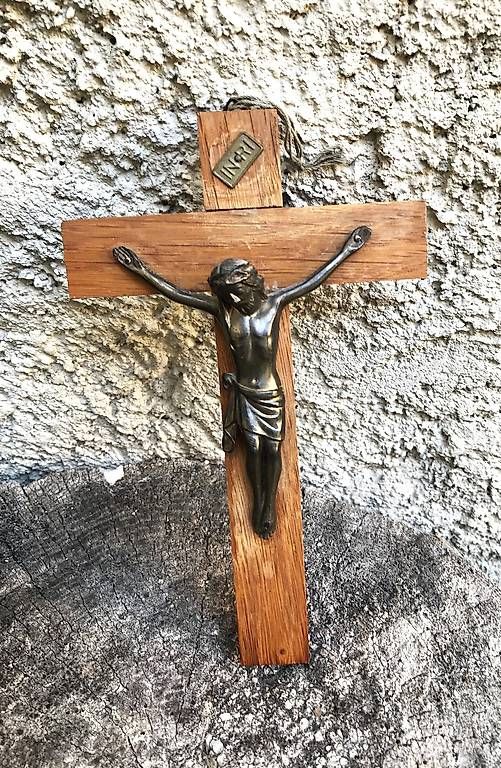 Figuren: Petit crucifix ancien – Gebraucht aus Estavayer-le-Lac von mar_2s6b