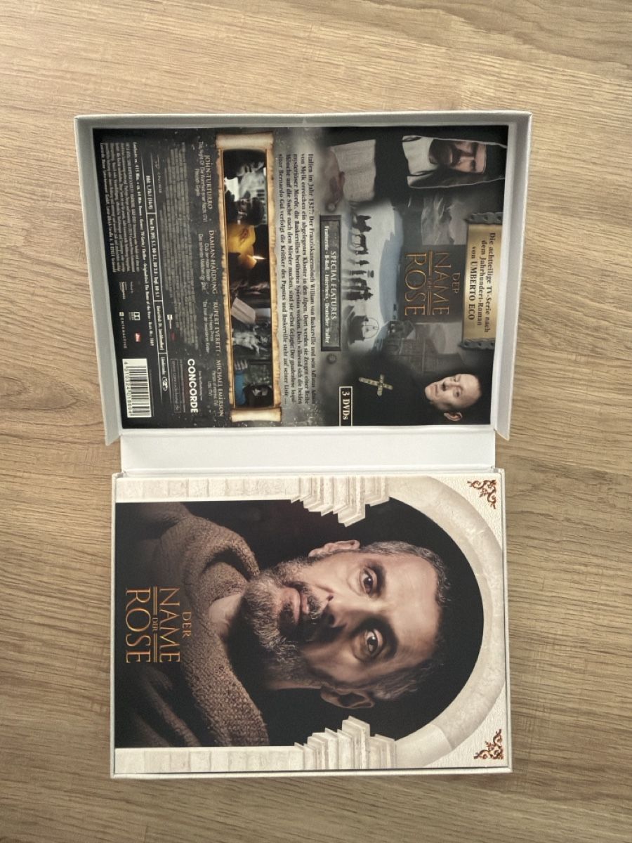 Tutti i DVDs: Der Name der Rose Komplette Serie DVD – Usato da Hagendorn venduto da masterchieff 2
