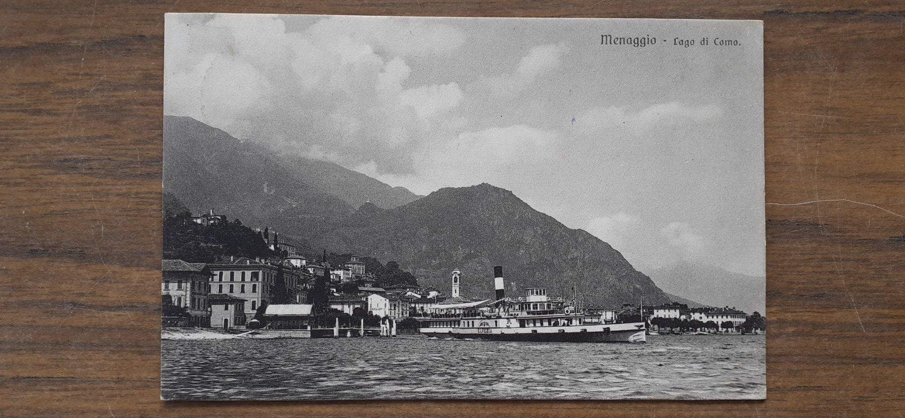 Cartoline postali: Ansichtskarte Lago di Como Schiff Elvetia – Usato da Mörschwil venduto da antiksalon